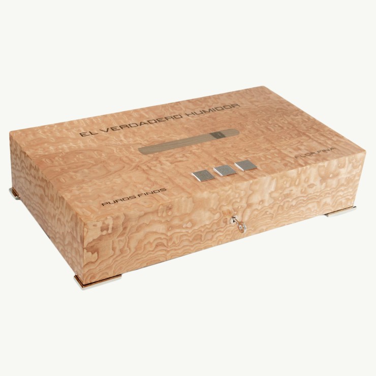 Хьюмидор Elie Bleu New Medal Classic Wood Tamo на 110 сигар