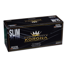 Сигаретные гильзы Korona Slim 250 шт. 