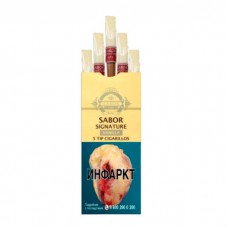 Сигариллы Sabor Signature Plastic Tip Vanilla (5шт)