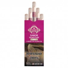 Сигариллы Sabor Signature Wood Tip Sweet Cherry (5шт)