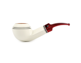  Трубка BIGBEN  Maestro - White Polish Red Stem - 470