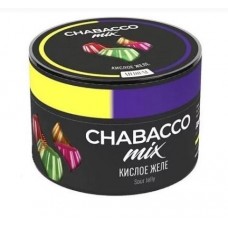 Бестабачная смесь для кальяна Chabacco Mix Medium - Sour Jelly (Кислое Желе) 50 гр