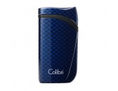 Зажигалка сигарная Colibri Falcon, синий карбон