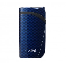 Зажигалка сигарная Colibri Falcon, синий карбон