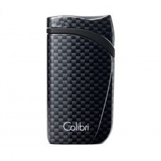 Зажигалка сигарная Colibri Falcon, черный карбон