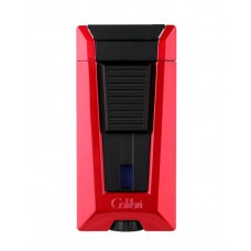 Зажигалка сигарная Colibri Stealth (тройное пламя), красный металлик