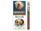 Сигариллы Havanas Wooden Tip -  Grape 4 шт. 