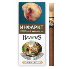 Сигариллы Havanas Wooden Tip - Irish Coffee  4 шт.