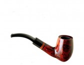 Трубка Lorenzetti briar (9 мм) Dark Brown в фирменном боксе с кисетом мод.11