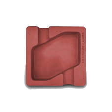 Пепельница сигарная Le Petit Dyad Red Concrete Ashtray