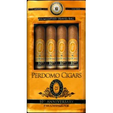 Набор сигар Perdomo Humidified Travel Bags Epicure  Champagne