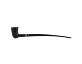 Курительная трубка Peterson Churchwarden Ebony D17 Silver (без фильтра)