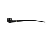 Курительная трубка Peterson Churchwarden Ebony Prince Silver (без фильтра)