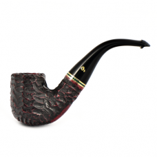 Курительная трубка Peterson Emerald - Rustic - 338 P-Lip, 9 мм