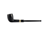 Курительная трубка Peterson  Speciality Pipes - Belgique - Ebony Silver Mounted  (без фильтра)