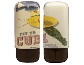 Футляр  Fly To Cuba Bourbon на 2 сигары