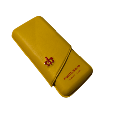 Футляр  Montecristo Yellow на 3 сигары