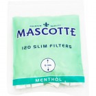 Фильтры сигаретные MASCOTTE Slim Filters Menthol 6mm 120 шт. 