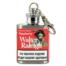 Нюхательный табак Walter Raleigh - Raspberry (10 гр), металлическая фляга