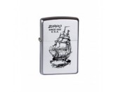 Зажигалка Zippo 205 Boat-Zippo Satin Chrome