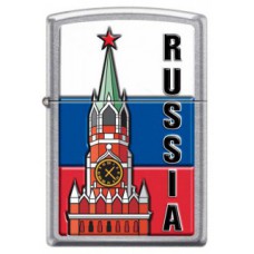 Зажигалка Zippo  Z207 Kremlin Flag Russia 