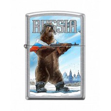 Зажигалка Zippo  Z207 Russia Bear