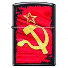 Зажигалка Zippo Z218 Soviet Flag Sickle Серп и Молот