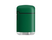 Зажигалка Zenga Case Jet LOGO Rubberized green ZL-3